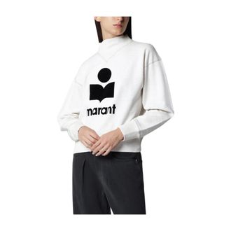 Isabel Marant Dames, Sweatshirts & Hoodies, Beige, Maat: M Katoen