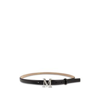 Max Mara M Monogram Buckle Belt