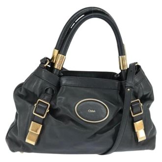Chlo&eacute; Pre-owned Handbags, female, Black, Size: ONE SIZE Pre-owned Hand Bag