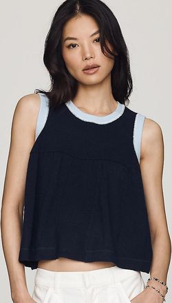 Maeve Wool Cashmere Swing Tank Top