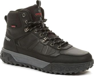 Crosby Zwarte Sneakers voor Mannen - Heren - Veterlaarzen - Zwart - 42 EU - Schoenen