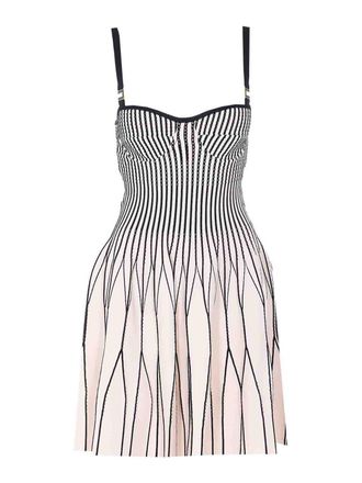 Elisabetta Franchi White Mini Dresszip And Hook Closure