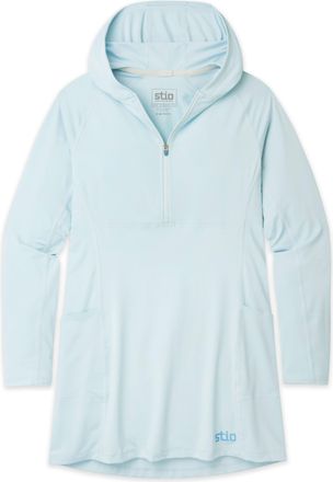 Stio | Womens Hylas Tunic Long Sleeve Top, Size Extra Small in Windchill