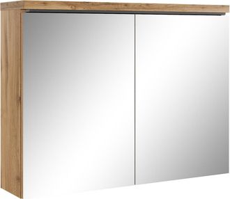 Badplaats Badplaats Armario Espejo Paso 80 X 20 X 60 Cm - Roble - Mueble C