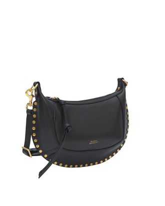 Isabel Marant Oskan Moon Shoulder Bag - Black