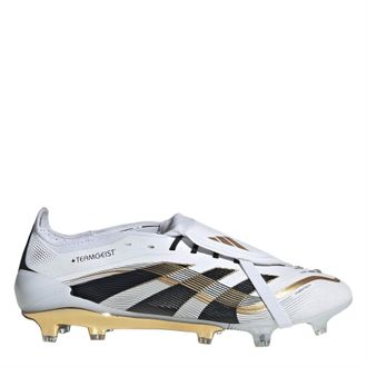 adidas Mens Predator Elite Firm Ground Lace Up Sneakers in Ftwr White - Size UK 10
