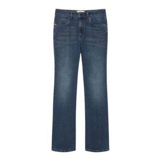 iBlues Bootcut Jeans - Dames - Bootcut Jeans - Blauw - L - Denim - Jeans