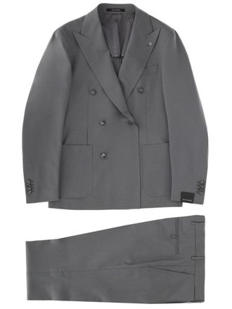 Tagliatore Virgin Wool Blend Tailored Suit