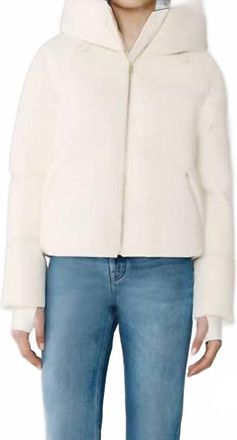 Soia & Kyo Iroh Puffer Jacket In Powder