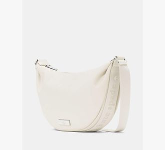 Kate Spade New York Womens Carter Nylon Sling Crossbody Bag in White | Nylon/Poly