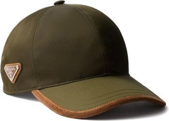Prada Cappello da baseball Re-Nylon - Verde