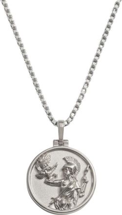 Awe Inspired Goddess Pendant Necklace in Athena/Silver at Nordstrom