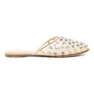 Alexander Wang Schoenen, Dames, Beige, 37 EU, Rhodes Platte Muil