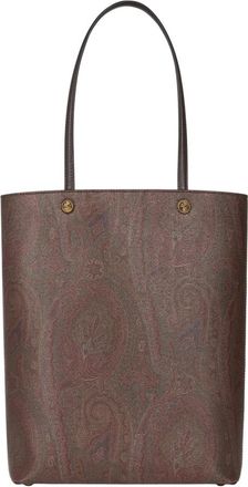 Etro Stijlvolle Tote Bag - Dames - Shoppers - Bruin - ONE Size - Leer - Tassen