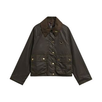 Barbour Jassen, Dames, Groen, XS, Katoen, Mod Spey Jas