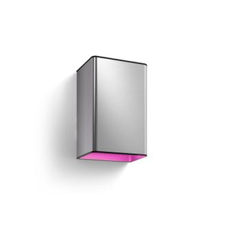 Philips Hue Resonate Aplique De Pared Exterior Up & Down (acero Inoxidable) Luz Blanca Y De Color - White And Color Ambiance