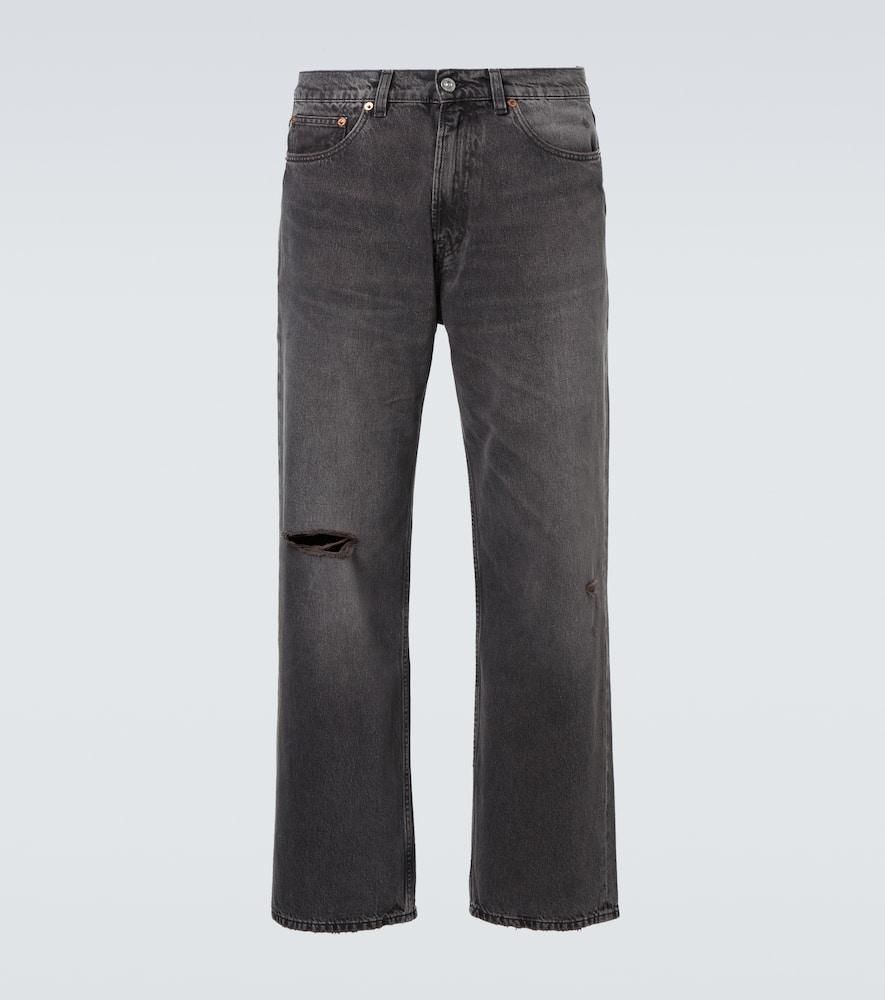 Pantalon Jean Cheap Monday Gris Foncé Taille 26 - Coupe Regular, Intérieur 32, Très Bon état