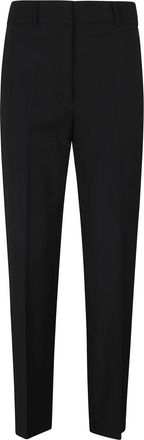 Seventy Black Wool Cool Trousers