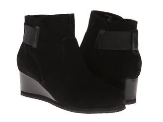 Earthies Womens Beaumont Boot In Black Suede