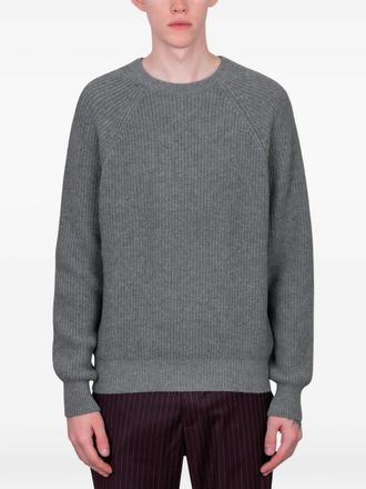 Gimaguas Thomas ribbed-knit crew-neck sweater - Grey