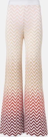 Missoni Pantaloni in misto cotone a zig-zag