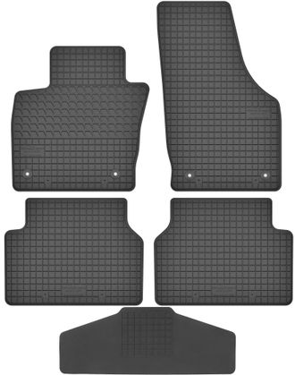 OEM Alfombrillas Motohobby 170106 + Funda 200000/1 - Audi Q3 2011-2018 Stop. Av2 Delanteras - Instaladas