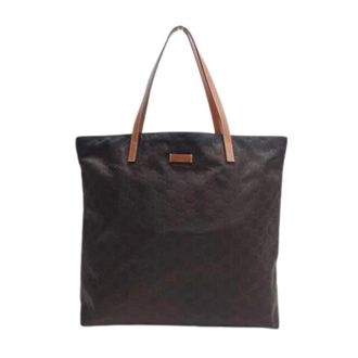 Gucci Pre-owned Tote Bags, female, Brown, Size: ONE SIZE Pre-owned Vintage Tote Bag