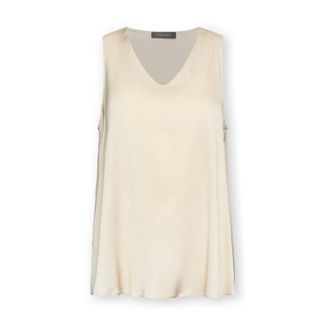 Elena Miro Donna, Top, Beige, XL, new