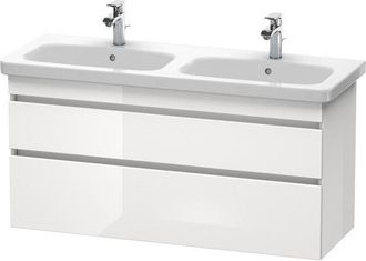 Duravit Duravit - Mueble Bajo Lavabo Durastyle 448x1230x610mm Betongris Mate / Blanco Mate