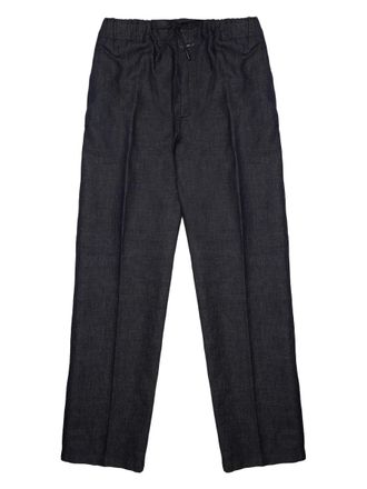 Closed Relaxed Fit Black Denim Jeans with Textured Fabric