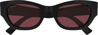 Gucci Sunglasses Gg1954 Sa 004 Black/Red Woman