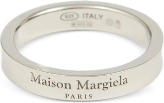 Maison Margiela Engraved-logo Band Ring