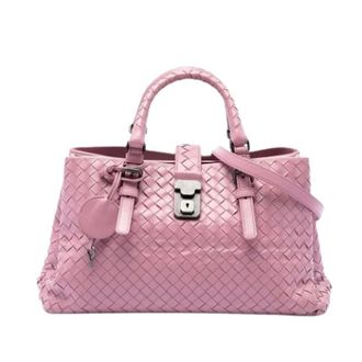 Bottega Veneta Borsa Roma Piccola Pre-owned - - Pre-owned - Donna - Rosa - ONE SIZE