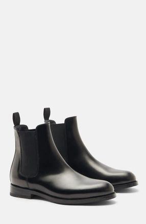 Scarosso Elena Chelsea Boots in Black - Calf at Nordstrom, Size 39.5
