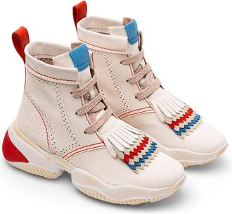 Hogan Interaction High-Top Sneaker - Beige