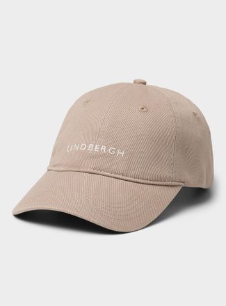 Lindbergh Mens Typographic logo dad cap