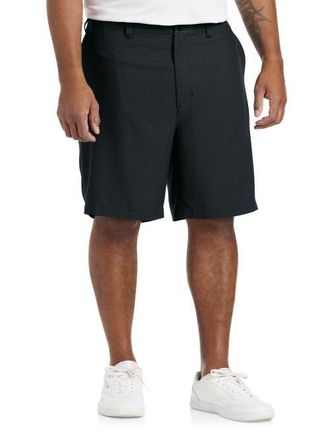 Reebok Big & Tall Performance Chill Shorts in Black at Nordstrom, Size 44