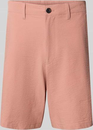 Selected Regular Fit Bermudas aus Baumwoll-Mix Modell KARL in Altrosa, Gr&ouml;&szlig;e XXL