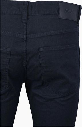 HUGO BOSS Mens Boss Black H DELAWARE 5 TROUSERS DARK BLUE - Navy - Size: 36