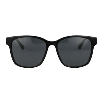 Gucci Square Zonnebril - unisex - Accessoires - Zwart - Maat: 56 MM