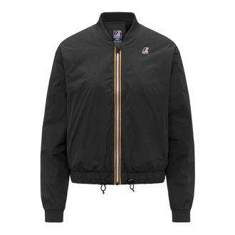 K-Way K-Way, Bomber Jackets, female, Black, Size: S Le Vrai 4.0 Azelie Warm