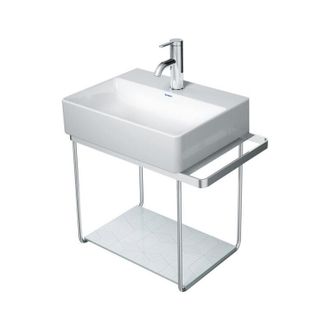 Duravit Consola Met&aacute;lica Duravit Durasquare 51,6x33,3cm, Para Lavabo