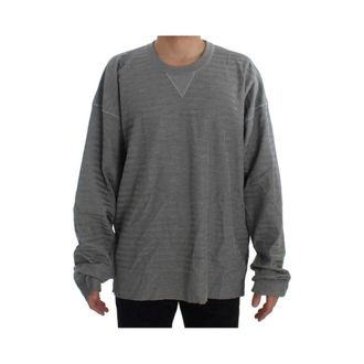 Dolce & Gabbana Heren, Truien, Grijs, Maat: M Zijde