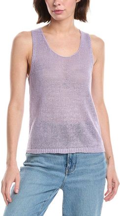 Vince Beachy Linen Tank