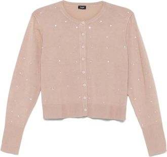 Marella Cardigan con decorazione - Toni neutri