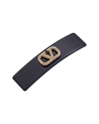 Valentino Vlogo Signature Metal & Resin Hair Clip