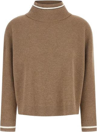 Brunello Cucinelli Mujer, Jerseys, Marrón, Talla: M