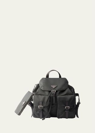 Prada Re-Nylon & Saffiano Leather Backpack