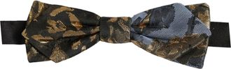 Dolce & Gabbana Jacquard Metallic Bow Tie - Multicolor