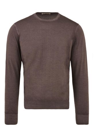 FILIPPO DE LAURENTIIS Filippo de Laurentis Pullover tauchte grau